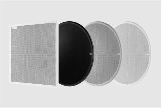 Shure MXA920 ceiling array microphone.