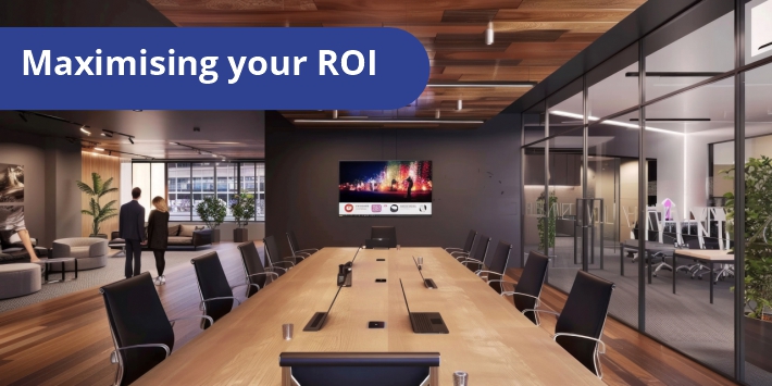 A guide to maximise your ROI on your audio visual technology in meeting space