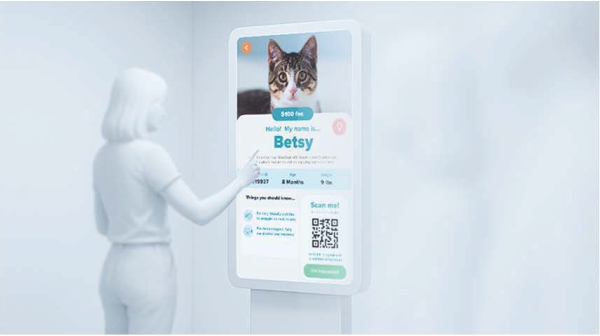 Interactive digital displays