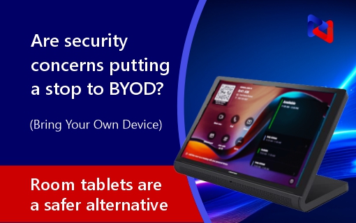 Are security concerns putting a stop to BYOD? Room tablets are a safer alternative.