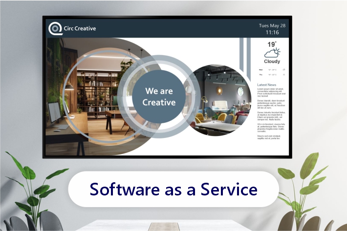 Digital Signage Software as a Service Digital signage Software as a Service