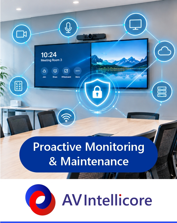 Proactive monitoring & Maintenance - AV Intellicore Proactive monitoring & maintenance with AV Intellicore
